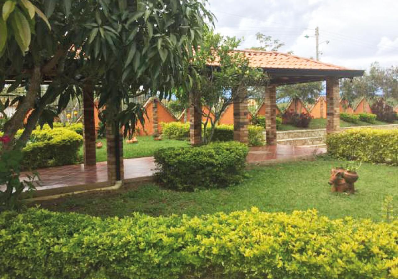 Hotel Cristo Rey Campestre Los Santos  Bagian luar foto