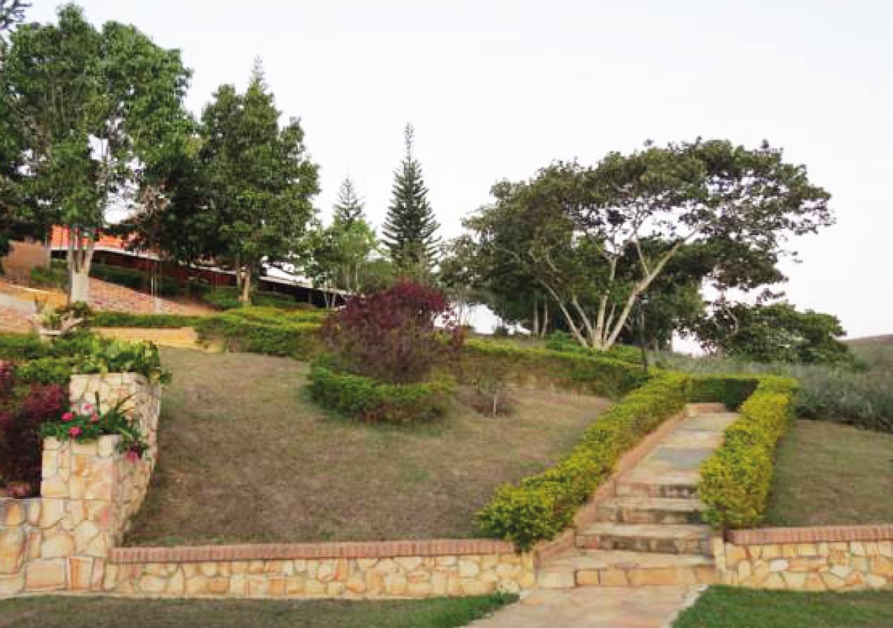 Hotel Cristo Rey Campestre Los Santos  Bagian luar foto
