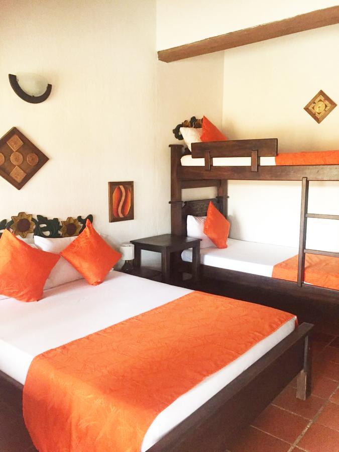 Hotel Cristo Rey Campestre Los Santos  Bagian luar foto